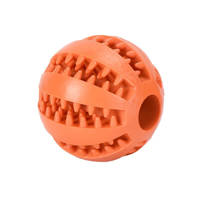 Boule de jouet pour chien, boules en caoutchouc interactives, jouets à mâcher pour chien