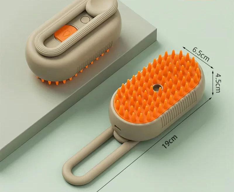 Brosse à vapeur pour chat et chien, pulvérisateur électrique, outil de toilettage pour animaux de compagnie