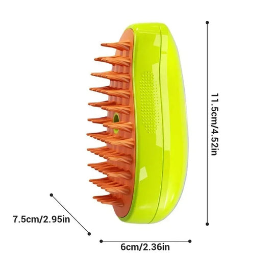 Brosse à vapeur pour chat et chien, pulvérisateur électrique, outil de toilettage pour animaux de compagnie