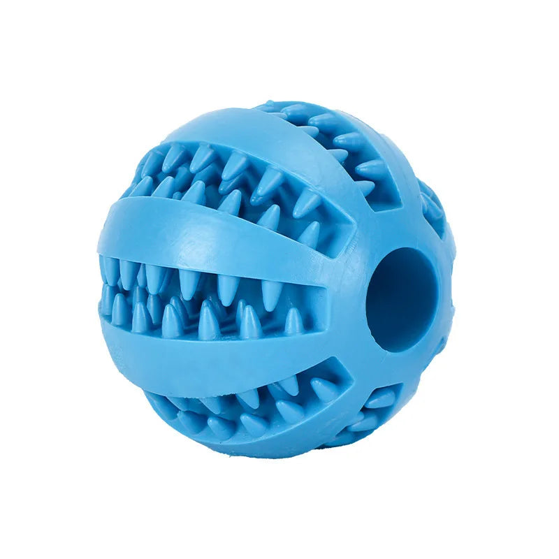 Boule de jouet pour chien, boules en caoutchouc interactives, jouets à mâcher pour chien