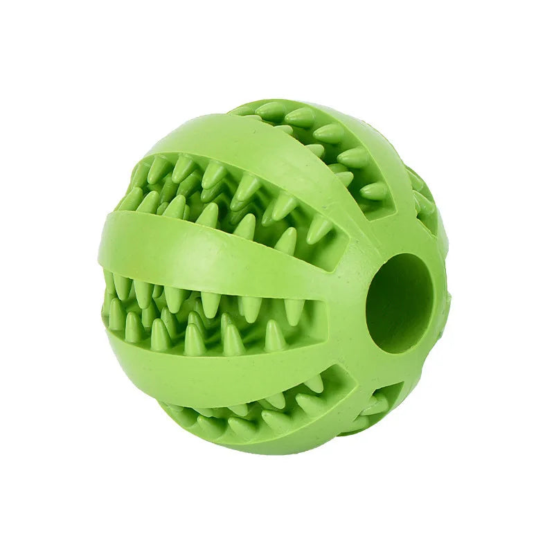 Boule de jouet pour chien, boules en caoutchouc interactives, jouets à mâcher pour chien